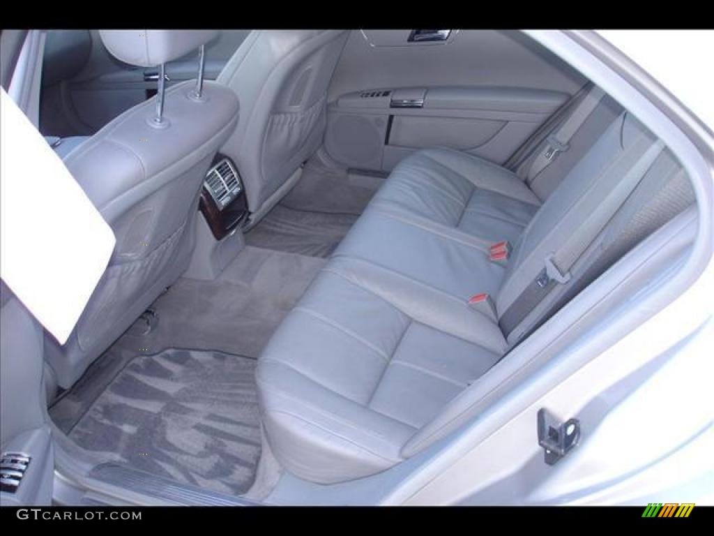2007 S 550 Sedan - Pewter Metallic / Grey/Dark Grey photo #4