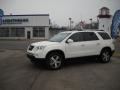 2010 Summit White GMC Acadia SLT  photo #2