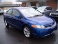 2008 Fiji Blue Pearl Honda Civic Si Sedan  photo #1