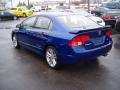 Fiji Blue Pearl 2008 Honda Civic Si Sedan Exterior