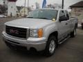 Pure Silver Metallic - Sierra 1500 SLE Extended Cab 4x4 Photo No. 3