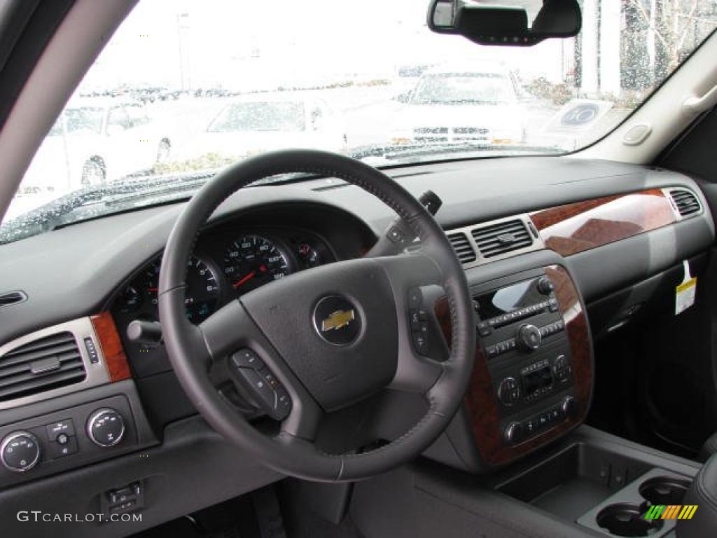 2010 Silverado 1500 LTZ Crew Cab 4x4 - Sheer Silver Metallic / Ebony photo #9