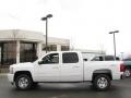 2010 Summit White Chevrolet Silverado 1500 LTZ Crew Cab 4x4  photo #1