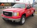 2010 Fire Red GMC Sierra 1500 SLE Extended Cab 4x4  photo #3