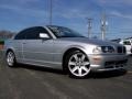 2002 Titanium Silver Metallic BMW 3 Series 325i Coupe  photo #2