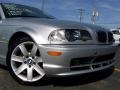 2002 Titanium Silver Metallic BMW 3 Series 325i Coupe  photo #3