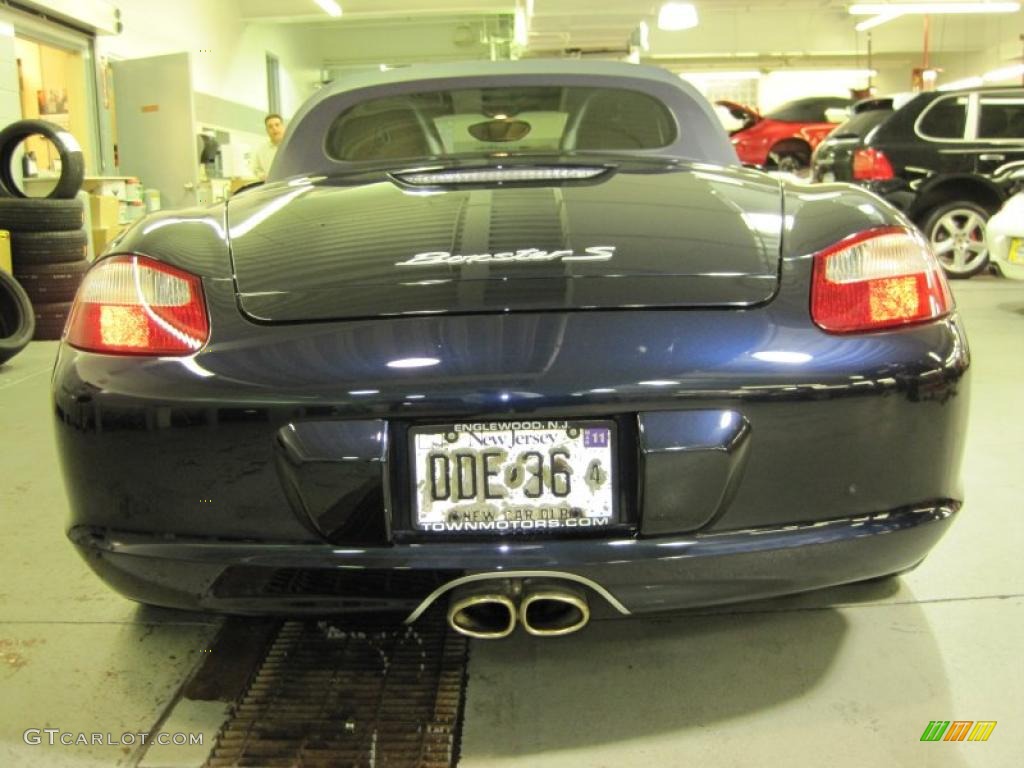 2007 Boxster S - Midnight Blue Metallic / Natural Brown photo #4