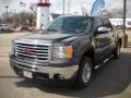 2010 Storm Gray Metallic GMC Sierra 1500 SLE Crew Cab 4x4  photo #3
