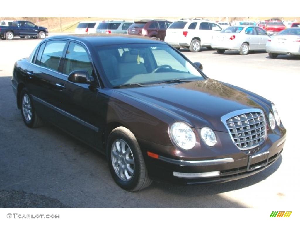2004 Dark Rose Red Kia Amanti 27449206 Photo 19 Car