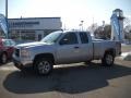 Pure Silver Metallic - Sierra 1500 SLE Extended Cab 4x4 Photo No. 2