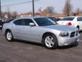 2008 Bright Silver Metallic Dodge Charger R/T  photo #2