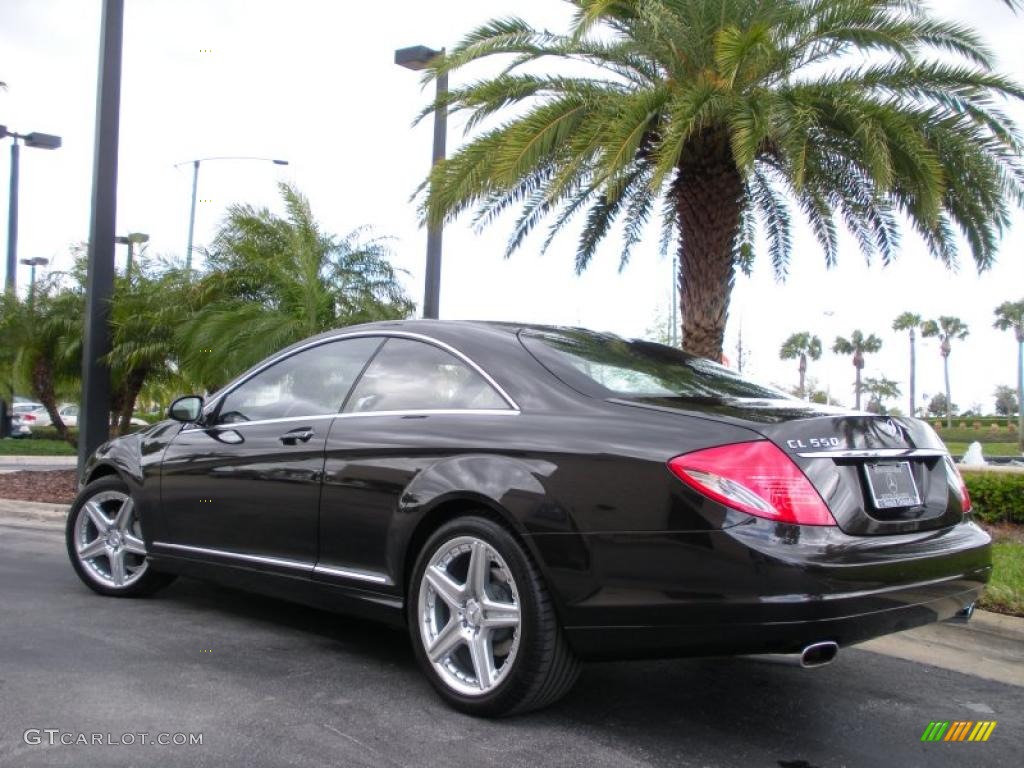 2007 CL 550 - designo Mocha Black / Sahara Biege photo #8