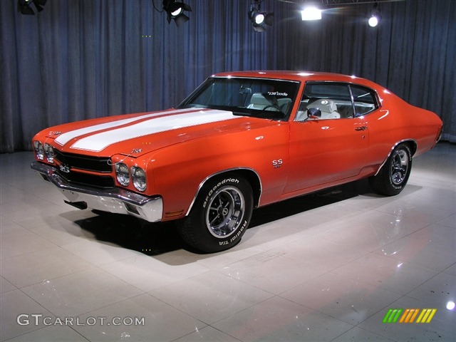 1970 Red Chevrolet Chevelle Ss 396 Coupe 272434 Gtcarlot