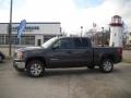 2010 Storm Gray Metallic GMC Sierra 1500 SLE Crew Cab 4x4  photo #2