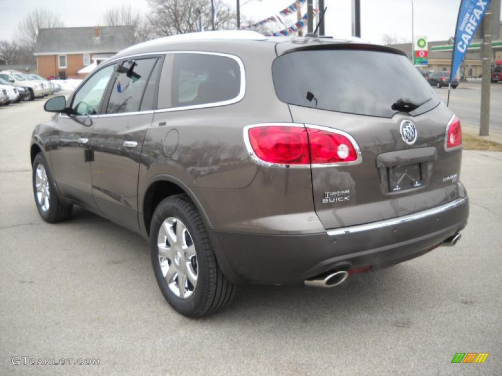 2010 Enclave CXL - Cocoa Metallic / Cashmere/Cocoa photo #5