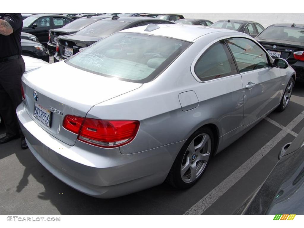 2007 3 Series 328i Coupe - Alpine White / Cream Beige photo #5