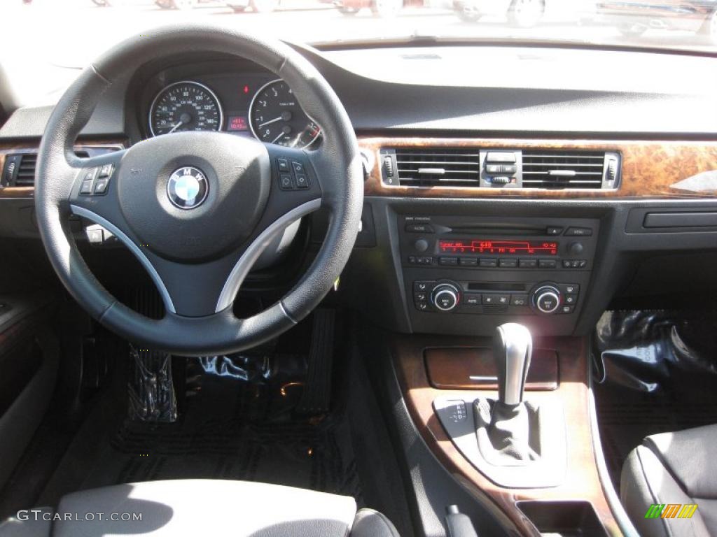 2007 3 Series 328i Wagon - Black Sapphire Metallic / Black Dakota Leather photo #12