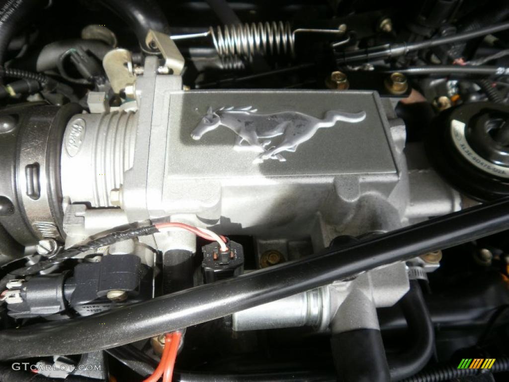 2001 Mustang GT Coupe - True Blue Metallic / Medium Parchment photo #23