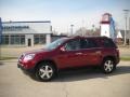 2010 Red Jewel Tintcoat GMC Acadia SLT AWD  photo #2