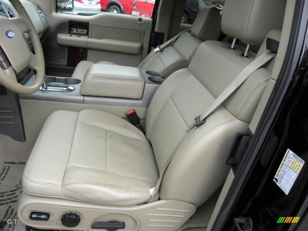 2006 F150 Lariat SuperCab - Black / Tan photo #4