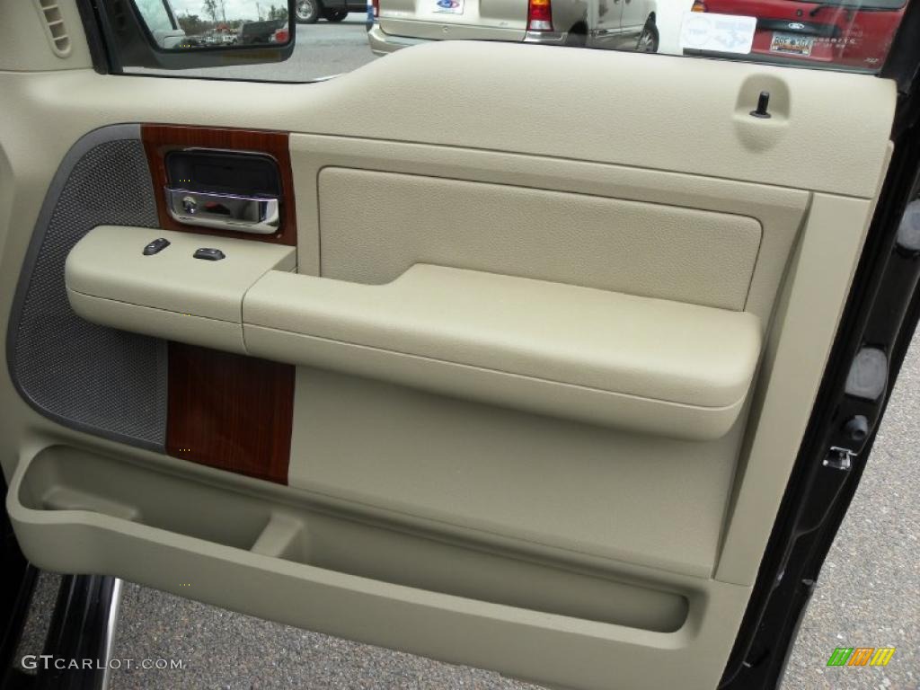 2006 F150 Lariat SuperCab - Black / Tan photo #9