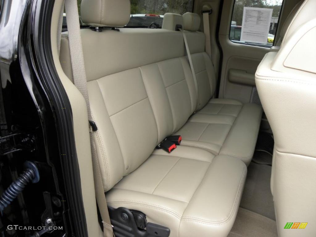 2006 F150 Lariat SuperCab - Black / Tan photo #10