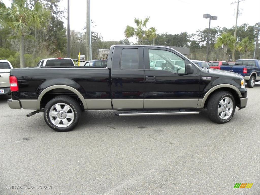 2006 F150 Lariat SuperCab - Black / Tan photo #12