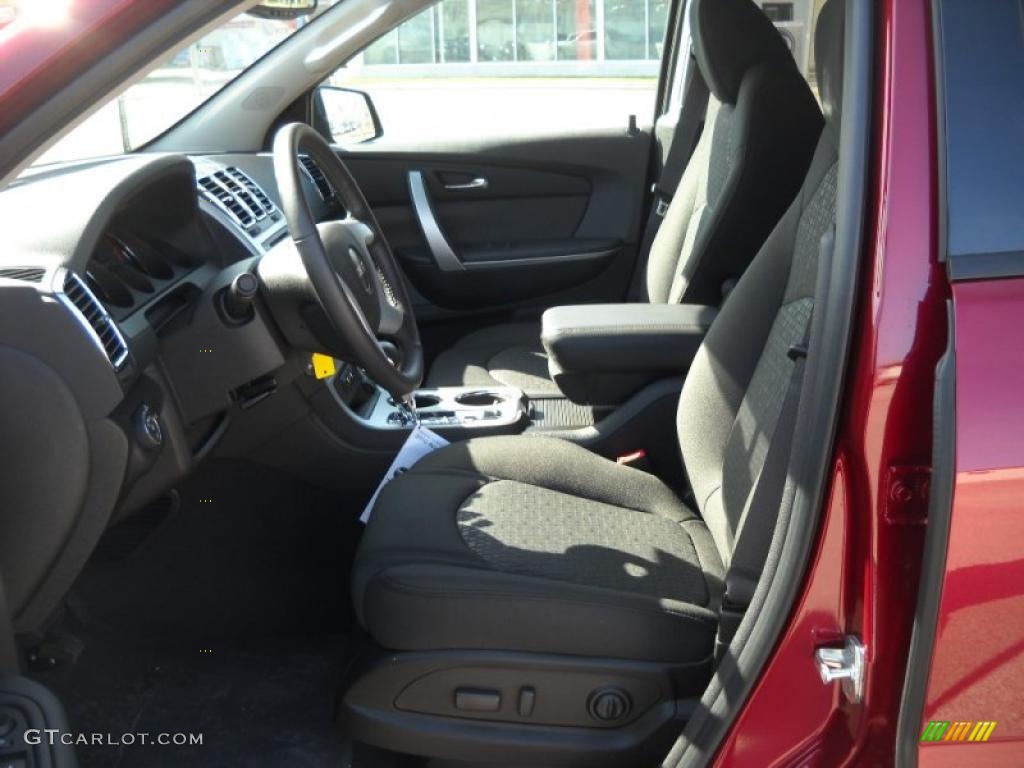 2010 Acadia SLE - Red Jewel Tintcoat / Ebony photo #13
