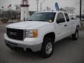 Summit White - Sierra 2500HD SLE Extended Cab 4x4 Photo No. 3