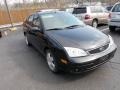 2007 Pitch Black Ford Focus ZX4 SE Sedan  photo #6