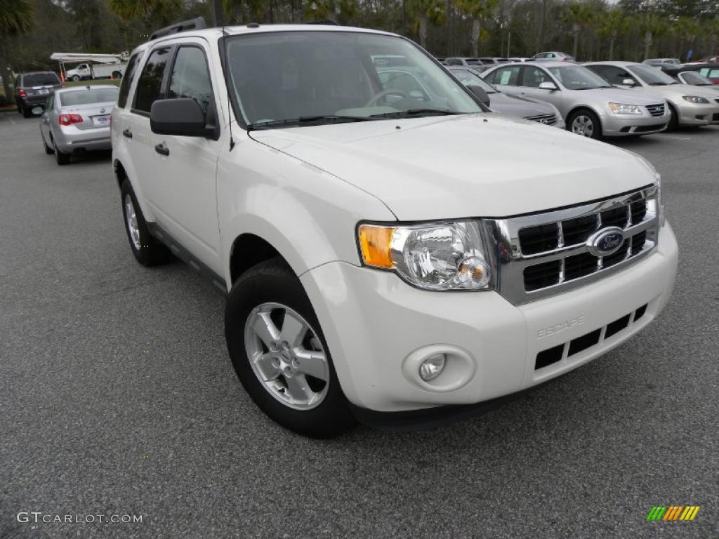 White Suede Ford Escape