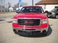 2010 Fire Red GMC Sierra 1500 SLE Extended Cab 4x4  photo #4
