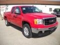 2010 Fire Red GMC Sierra 1500 SLE Extended Cab 4x4  photo #6