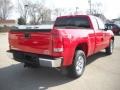 2010 Fire Red GMC Sierra 1500 SLE Extended Cab 4x4  photo #7