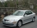 2007 Silver Metallic Saab 9-3 2.0T Sport Sedan  photo #2