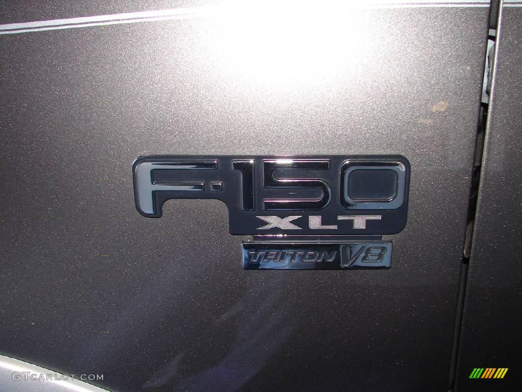 2003 F150 XLT SuperCrew 4x4 - Dark Shadow Grey Metallic / Dark Graphite Grey photo #20