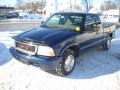 Indigo Blue Metallic 2002 GMC Sonoma SLS Extended Cab Exterior