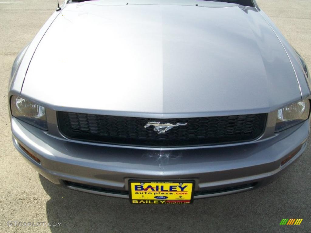 2006 Mustang V6 Premium Convertible - Tungsten Grey Metallic / Light Graphite photo #1