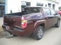 2008 Dark Cherry Pearl Honda Ridgeline RTX  photo #2