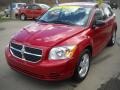 2009 Inferno Red Crystal Pearl Dodge Caliber SXT  photo #18