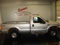 2001 Silver Metallic Ford F250 Super Duty XL Regular Cab 4x4  photo #1