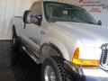 2001 Silver Metallic Ford F250 Super Duty XL Regular Cab 4x4  photo #11