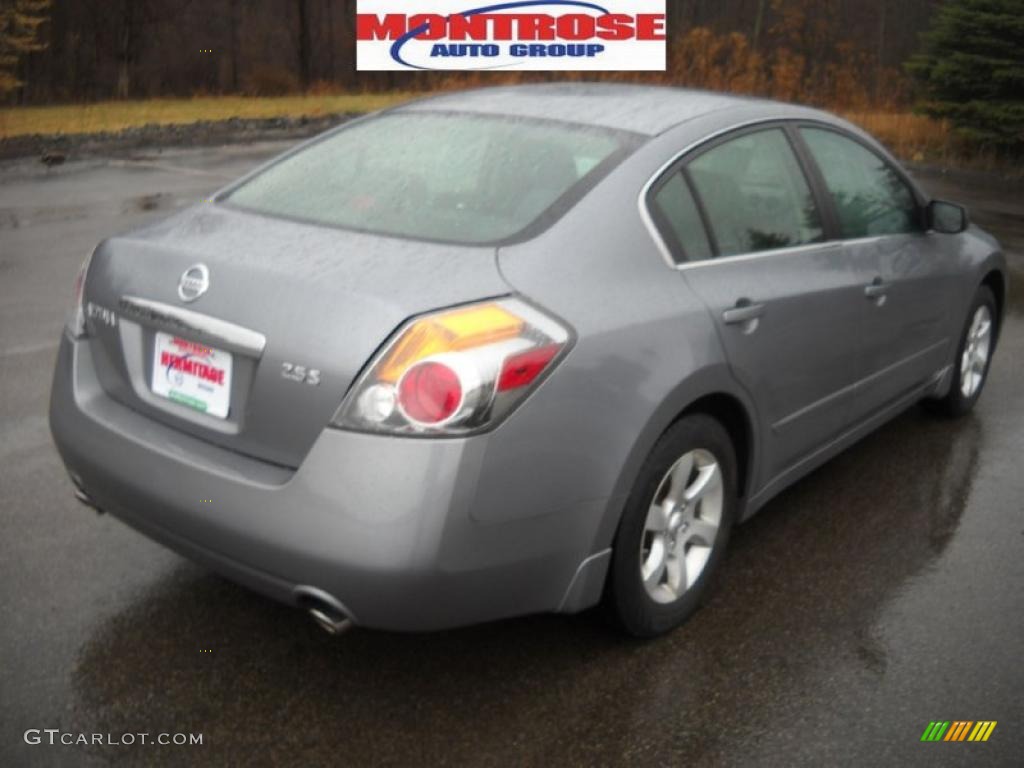 2007 Altima 2.5 S - Precision Gray Metallic / Frost photo #3