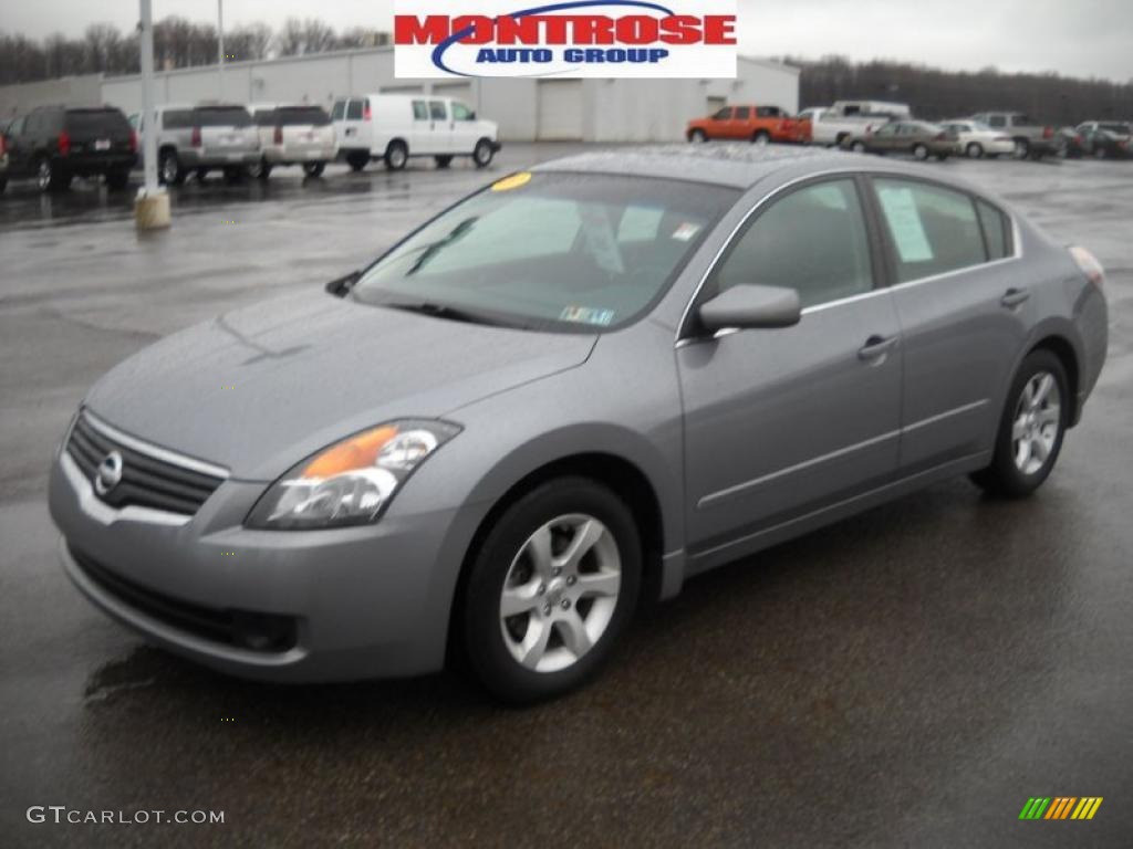 2007 Altima 2.5 S - Precision Gray Metallic / Frost photo #20