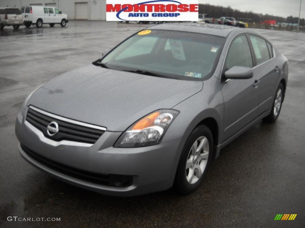 2007 Altima 2.5 S - Precision Gray Metallic / Frost photo #21