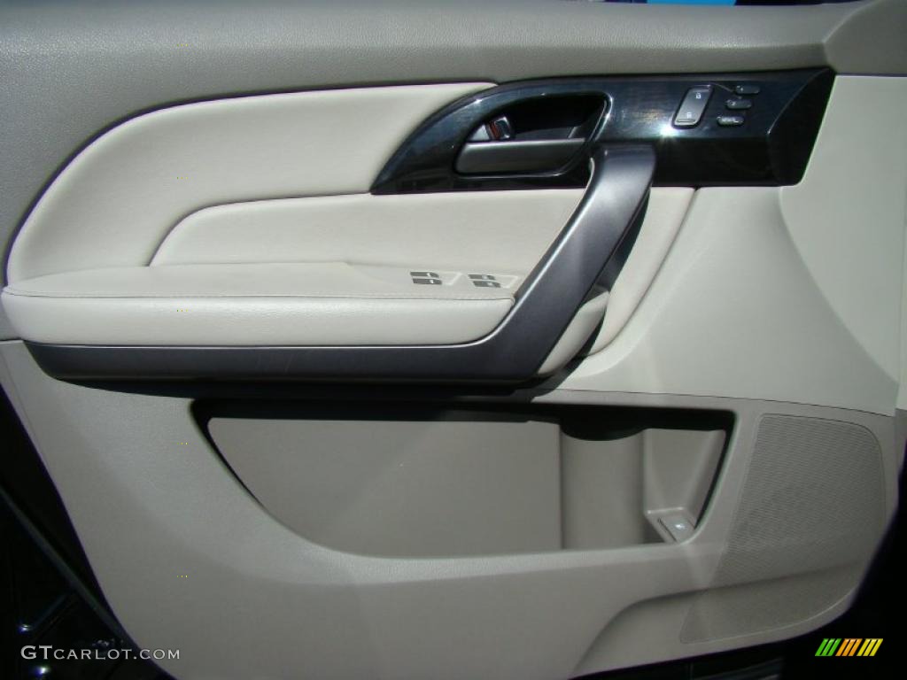 2007 MDX Technology - Formal Black Pearl / Taupe photo #7