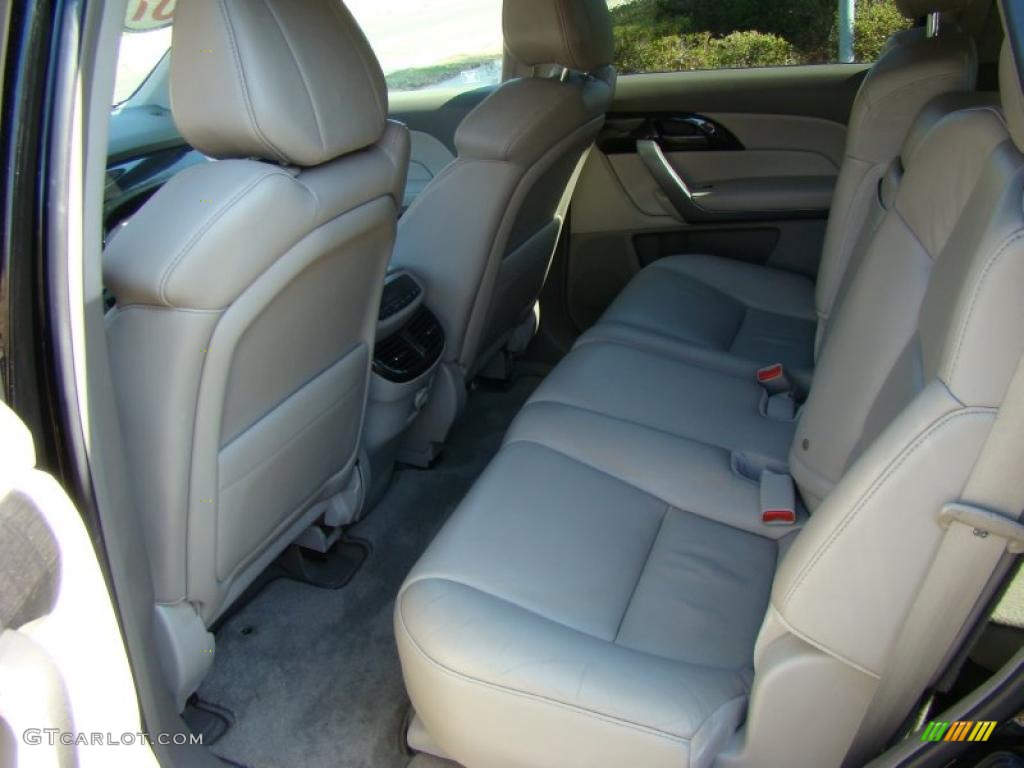 2007 MDX Technology - Formal Black Pearl / Taupe photo #12