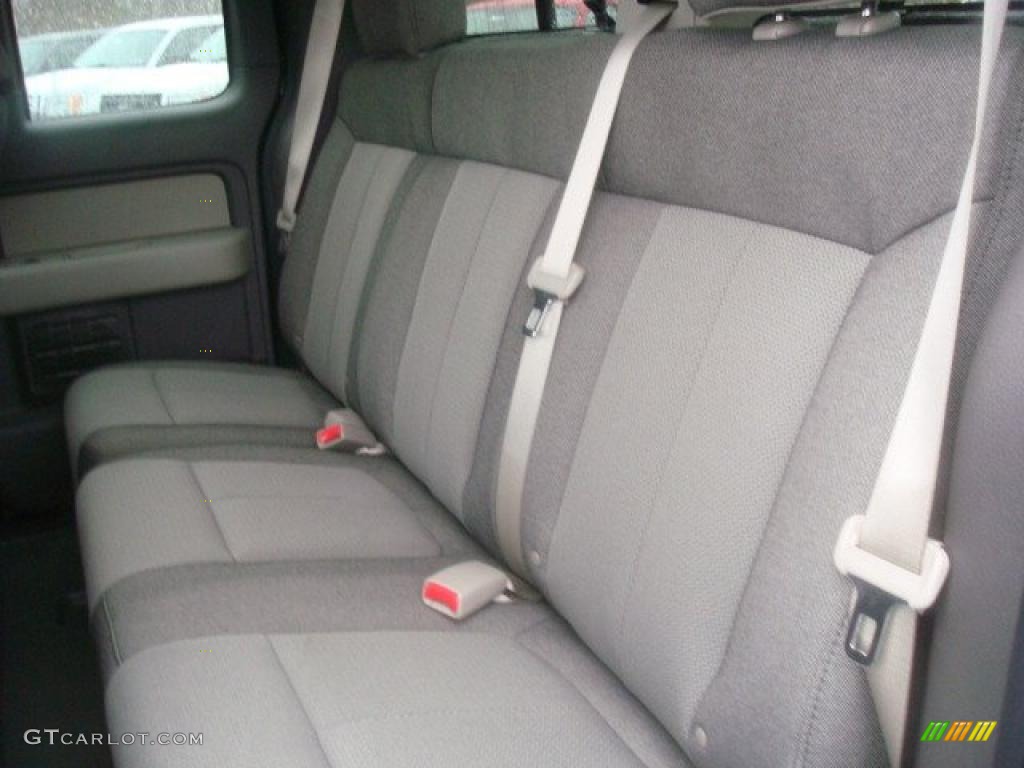 2010 F150 STX SuperCab 4x4 - Tuxedo Black / Medium Stone photo #8