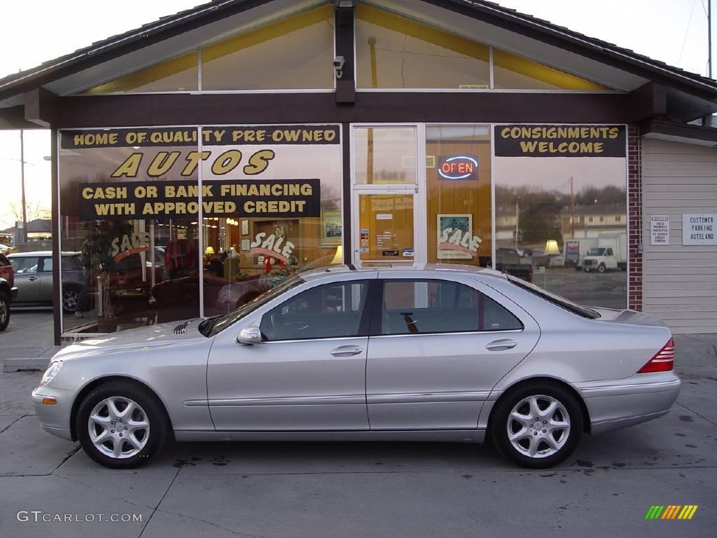 2004 S 430 4Matic Sedan - Brilliant Silver Metallic / Charcoal photo #23