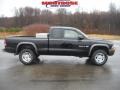 Black 2002 Dodge Dakota SXT Club Cab 4x4